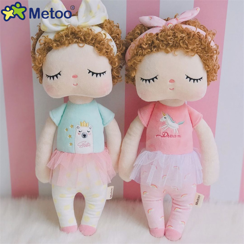 Baby Products For Curly Hair - 34ซม.Metoo Angelaตุ๊กตาPlush Curlyผมแฟชั่นตุ๊กตาSeriesตุ๊กตาของเล่นเด็กOriginal Metooตุ๊กตาPeluches