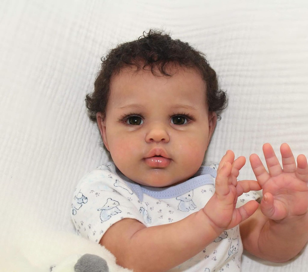 Baby Products For Curly Hair - NPK 24 ''Dark Skin ที่ยังไม่เสร็จ Reborn