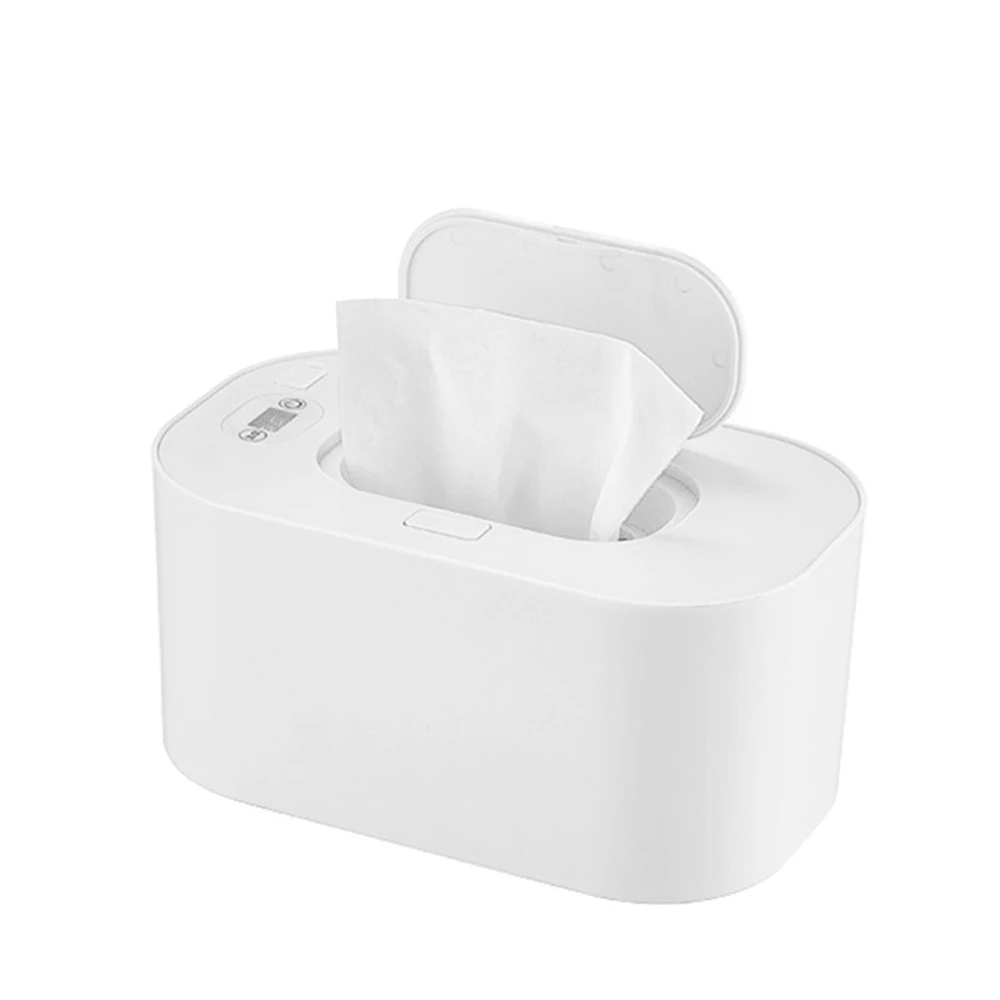 Baby Wipe Warmer - เครื่องอุ่นผ้าเช็ดทำความสะอาดเด็กแบบพกพา กล่องอุ่นผ้าเช็ดมือ/ผ้าเช็ดปาก ใช้ในบ้าน/รถยนต์ กล่องอุ่นผ้าเช็ดทำความสะอาดขนาดเล็ก ฆ่าเชื้อโรค
