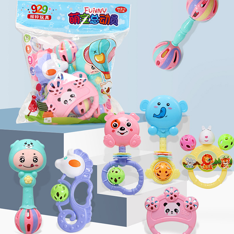 ชุดของเล่นเขย่ามือสำหรับเด็กทา - Baby Rattle Toy Set บทวิจารณ์และราคา