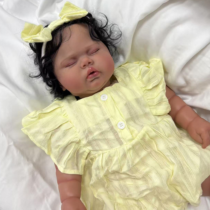 ตุ๊กตาเด็กทารกนอนหลับ ขนาด 24  - Baby Products For Curly Hair บทวิจารณ์และราคา