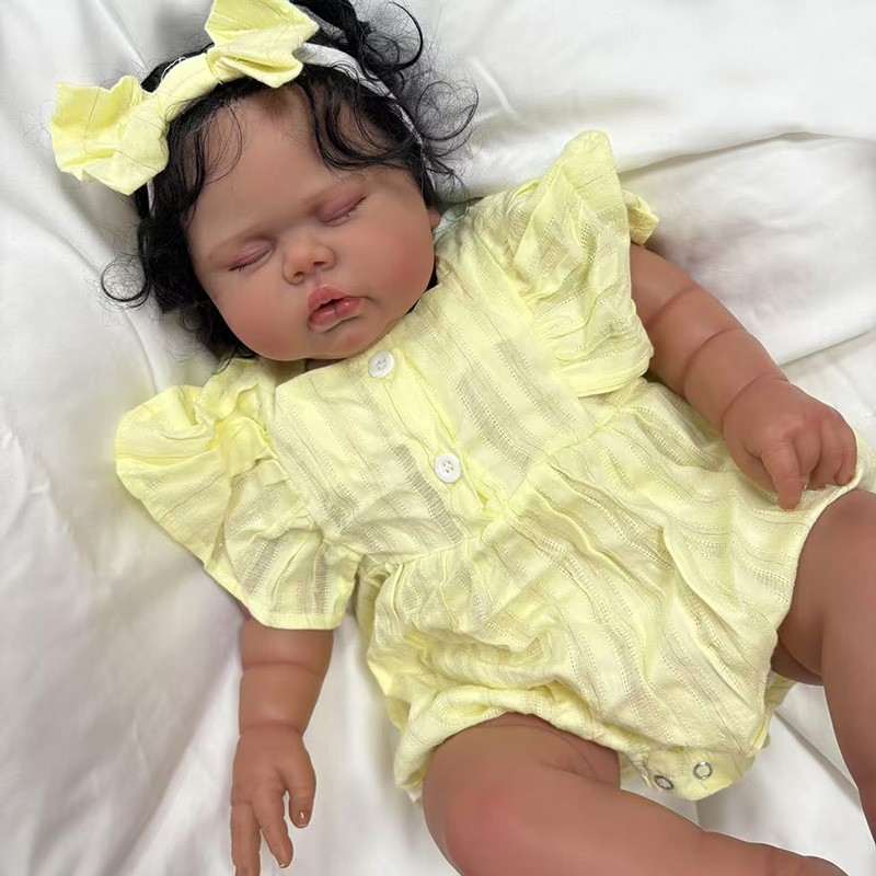 ตุ๊กตาเด็กทารกนอนหลับ ขนาด 24  - Baby Products For Curly Hair บทวิจารณ์และราคา