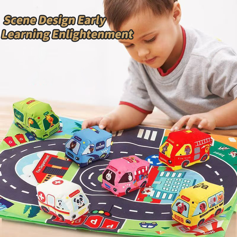 ชุดของเล่นรถยนต์นุ่มสำหรับเด็ก - Baby Rattle Toy Set บทวิจารณ์และราคา