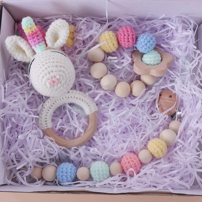 Set kado Bayi Baru lahir ของเล - Baby Rattle Toy Set บทวิจารณ์และราคา
