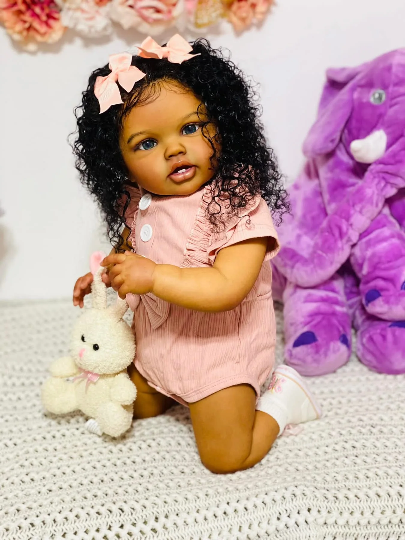 24 นิ้วเด็กทารก Reborn เด็กวัย - Baby Products For Curly Hair บทวิจารณ์และราคา