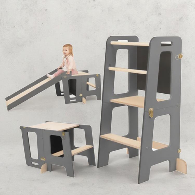 เก้าอี้เด็กแบบพับได้ หอคอยช่วย - Toddler Learning Tower บทวิจารณ์และราคา