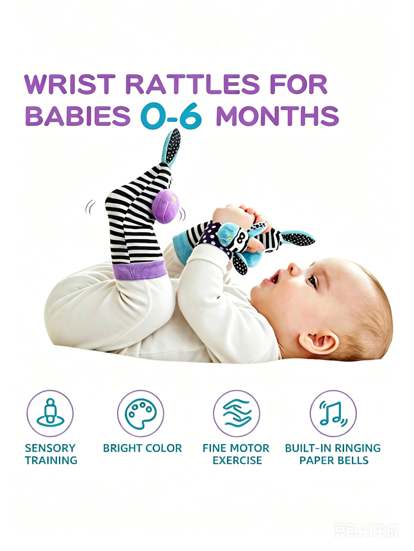 ของเล่นเขย่ามือสำหรับเด็กทารก  - Baby Rattle Toy Set บทวิจารณ์และราคา