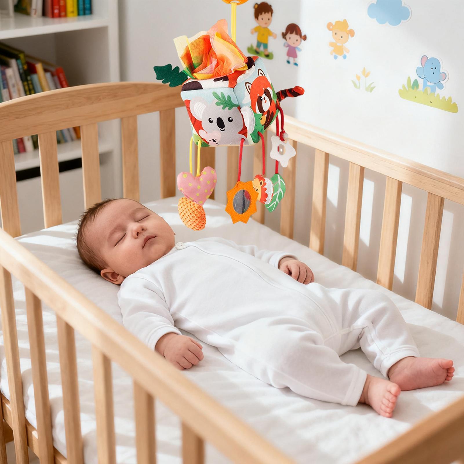 ของเล่นติดเบาะรถยนต์ ตุ๊กตาขนน - Baby Rattle Toy Set บทวิจารณ์และราคา