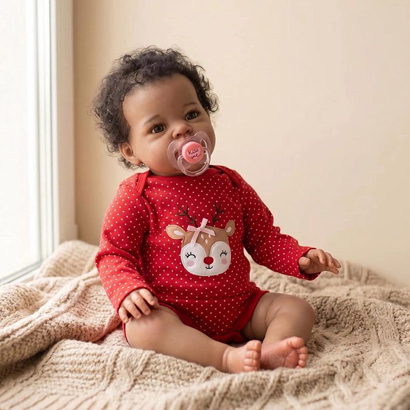 ตุ๊กตาเด็กแรกเกิดทำจากผ้าฝ้ายข - Baby Products For Curly Hair บทวิจารณ์และราคา
