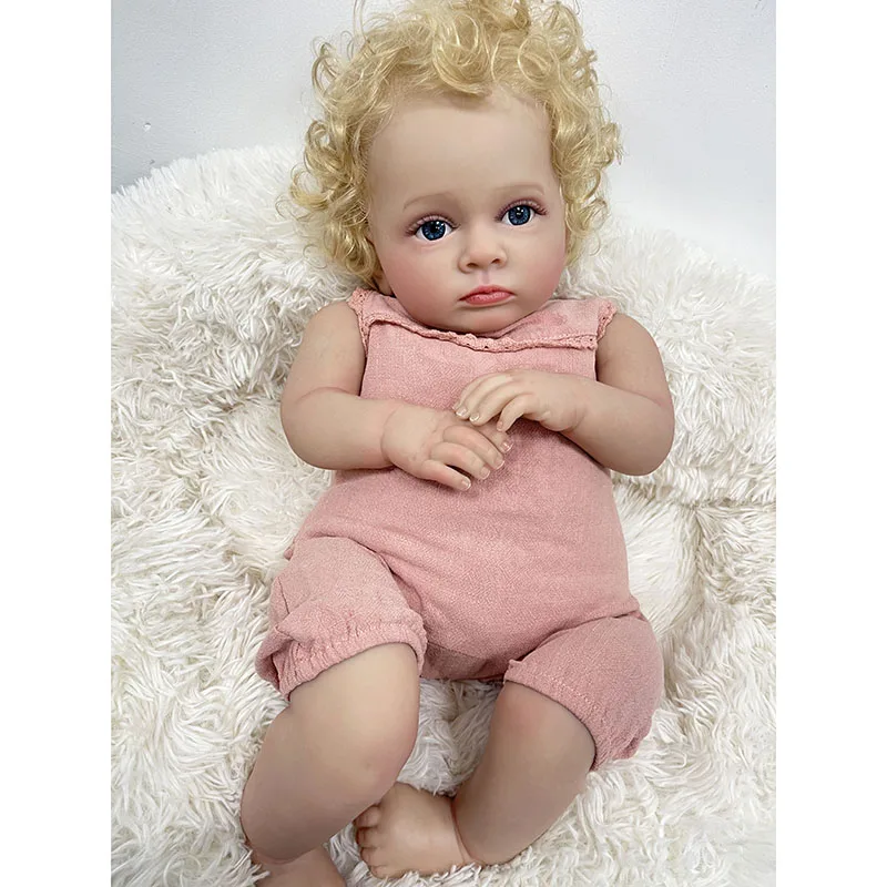 55 ซม.Reborn เด็กวัยหัดเดินตุ๊ - Baby Products For Curly Hair บทวิจารณ์และราคา