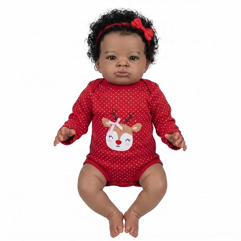ตุ๊กตาเด็กผู้หญิงผิวสีเข้มขนาด - Baby Products For Curly Hair บทวิจารณ์และราคา