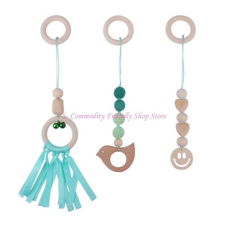 85AE 3 ชิ้น/เซ็ต Baby Gym กรอบ - Baby Rattle Toy Set บทวิจารณ์และราคา