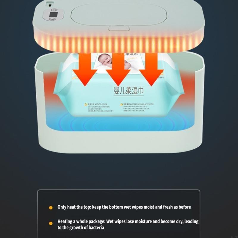 ผ้าเช็ดทำความสะอาดเปียก ผ้าเช็ - Baby Wipe Warmer บทวิจารณ์และราคา